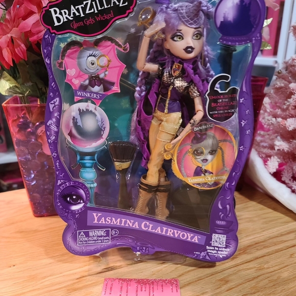 Poupée Bratzillaz Yasmina Clairvoya  Rare 2002 1ère édition